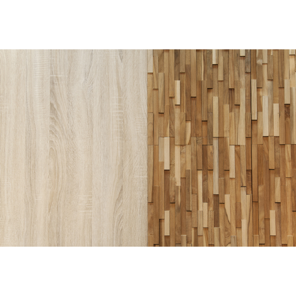 【りになって】 ウォールパネル 10枚セット 天然木 木製 チーク材 軽量 簡単取り付け ウッドブリック ウッドパネル 壁 北欧 カントリー
