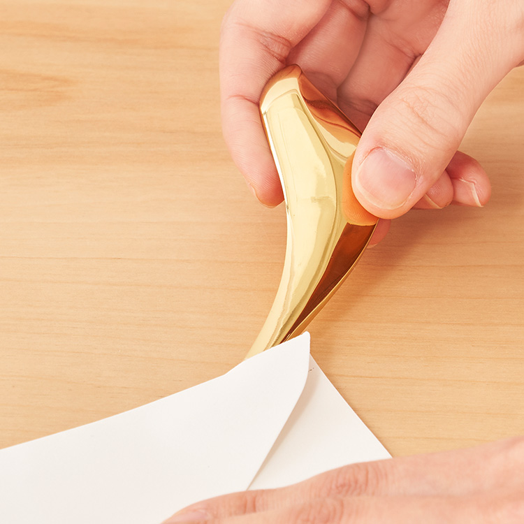 ぷらすでぃー  Birdie Paper Knife  バーディー ペーパーナイフ 真鍮  シルバー　オブジェ　とり　ことり