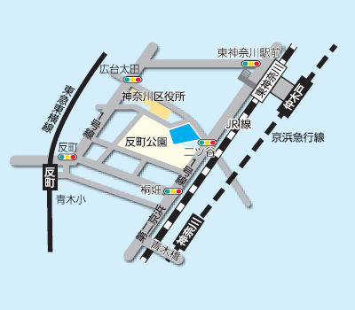 小杉スケート横浜店 地図