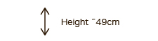 Height ~49cm