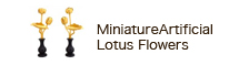 MiniatureArtificial Lotus Flowers