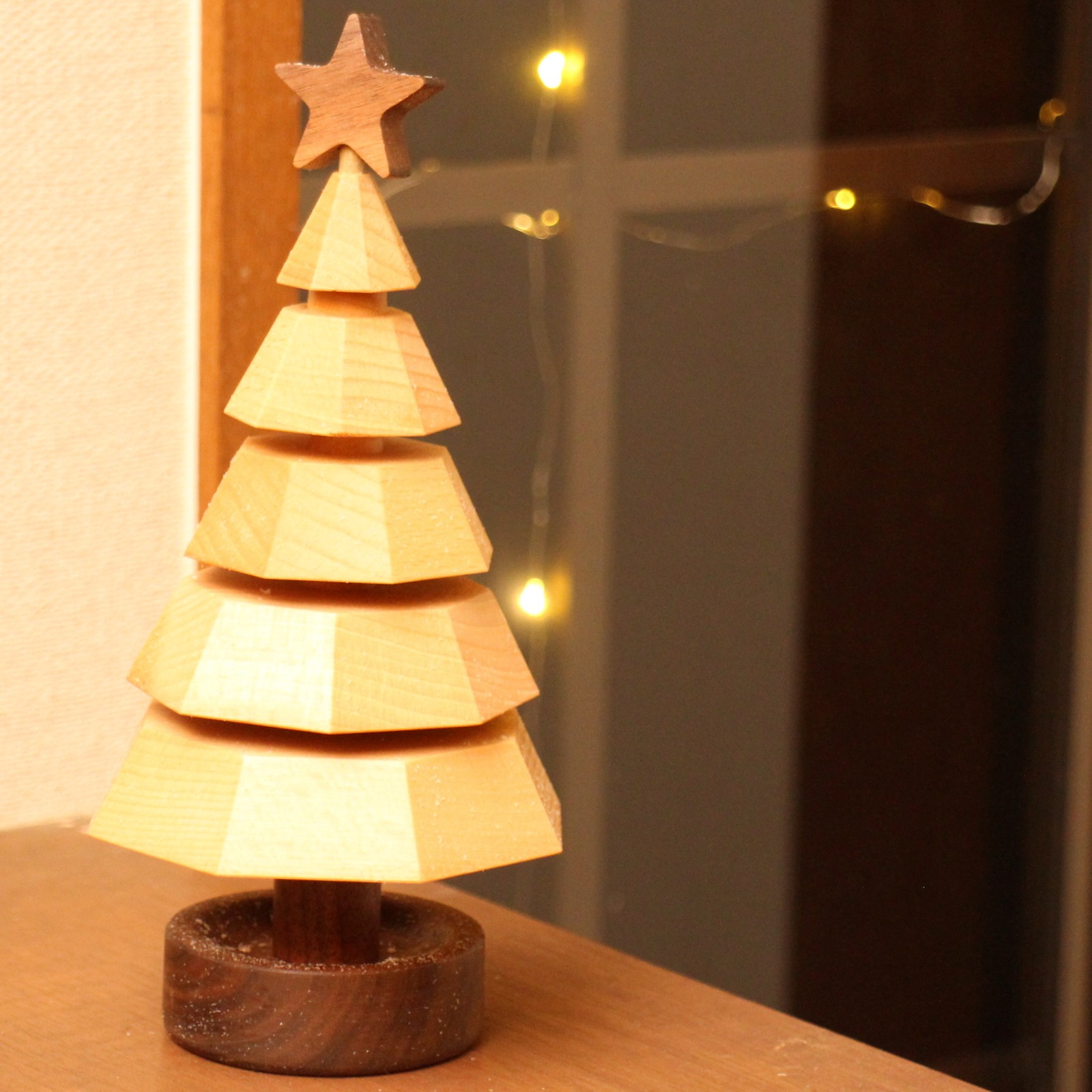 【木製クリスマスツリー】クリスマス クリスマスツリー 北欧 卓上 おすすめ 日本製 木製 ミニツリー オシャレ かわいい ミニ 飾り 置物  木製雑貨 Ricod （リコッド）