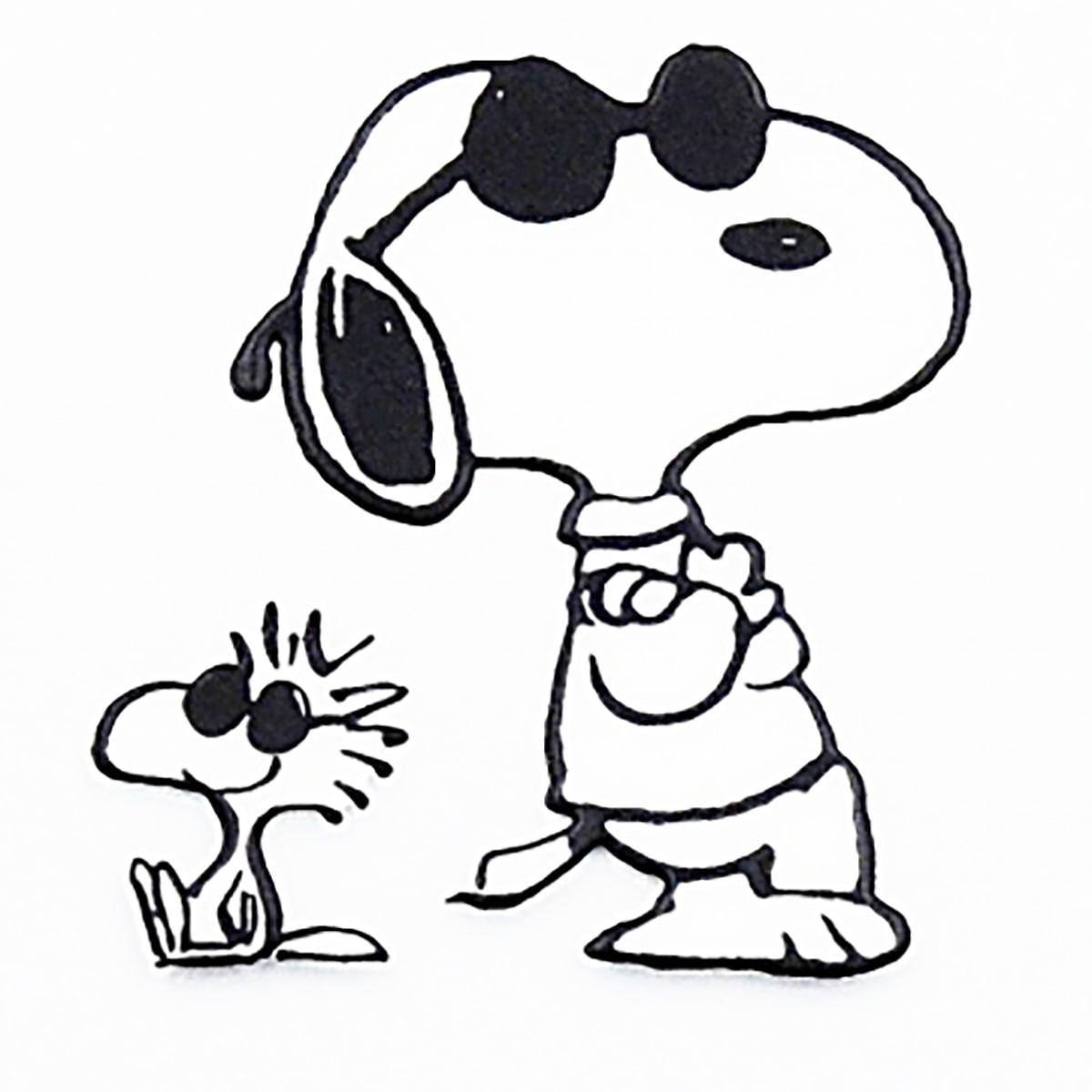 楽天市場 ステッカー シール Peanuts Snoopy スヌーピー 耐熱 耐水ステッカーjoecool ジョークール カスタマイズ オリジナル Pks148 ワッペン通販 ワッペンストア