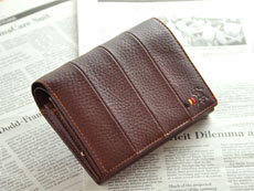 財布(がま口二つ折れ型)