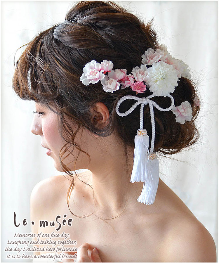 髪飾り和装用桜
