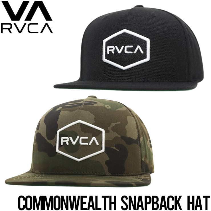 2528円 【SALE／104%OFF】 RVCA ルーカ SQUARE SNAPBACK HAT スナップバックキャップ 帽子 ハット VYHA00152 並行輸入品