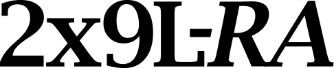 ホムラ 2X9L-RA ロゴ