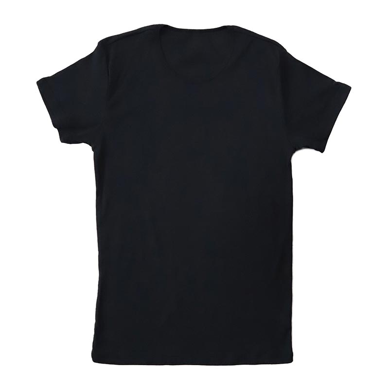 stk205 クルーネック Tシャツ ブラック