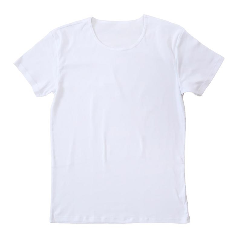 stk205 クルーネック Tシャツ ホワイト