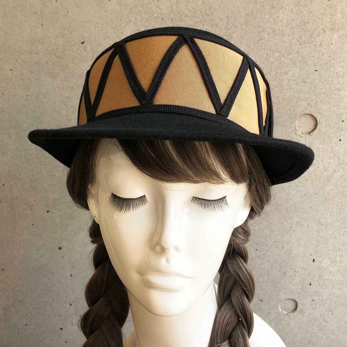 【楽天市場】Barairo no Boushi（バラ色の帽子）ダンブールキャップ（クロ）：デザイナーズ帽子MANABoo Premium