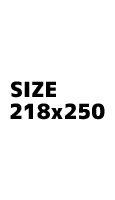 レッド サイズ218x200