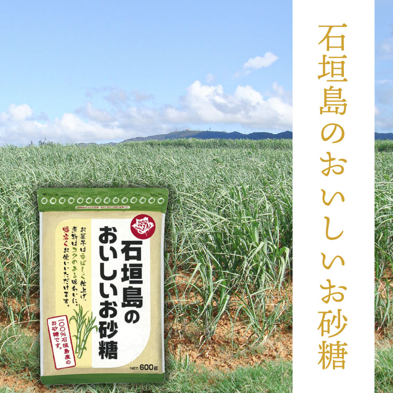石垣島のおいしい砂糖｜600g×1個