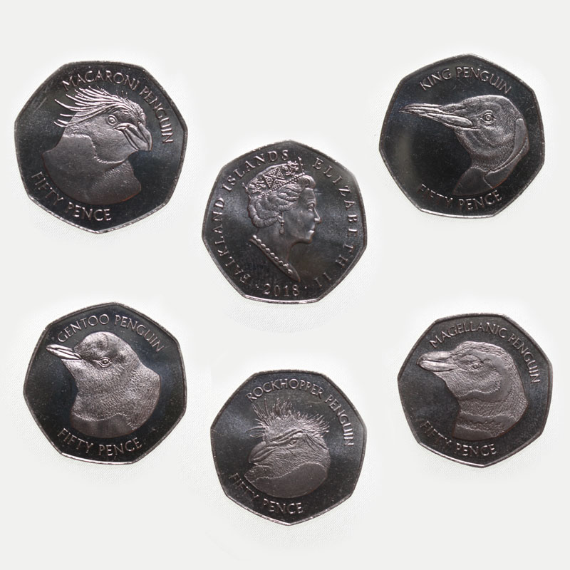 世界のペンギン　コイン