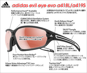 evil eye evo a418L/a419S