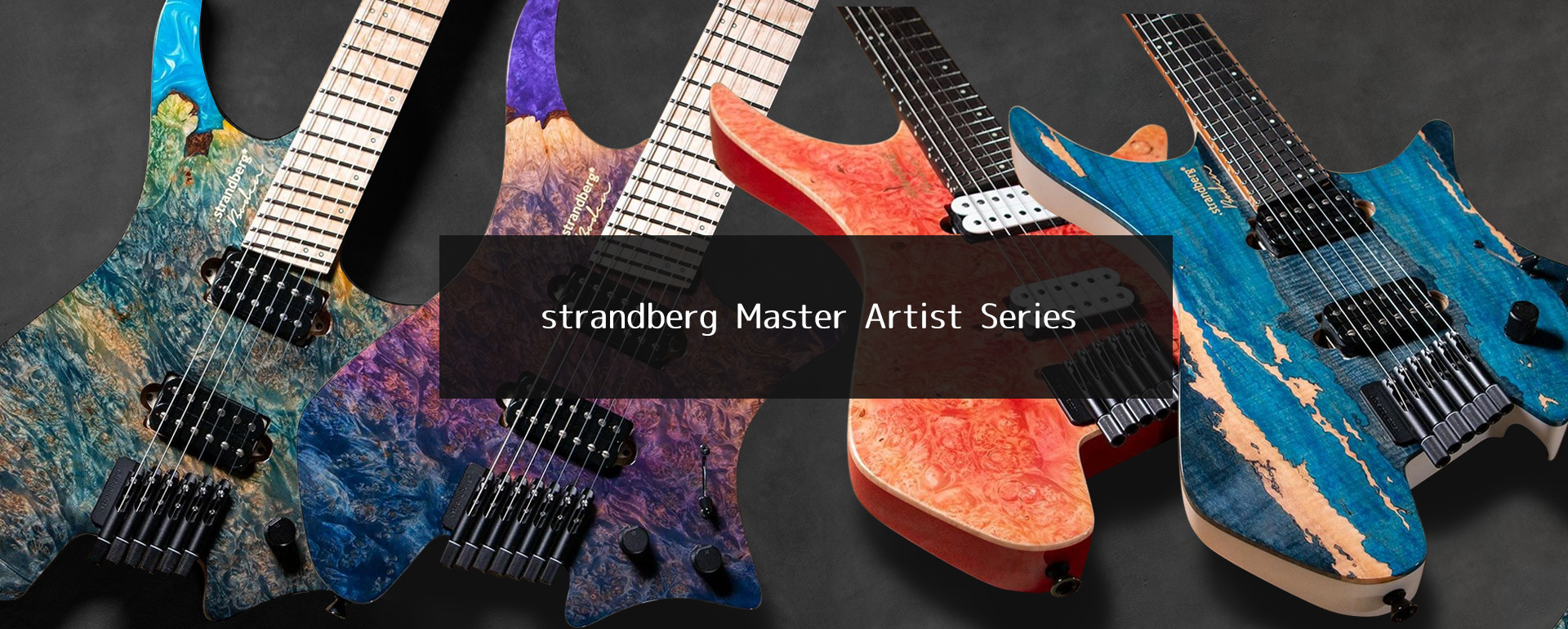 国内生産最高峰 strandberg Master Artist Series