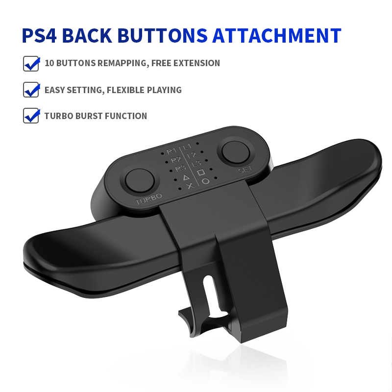 【楽天市場】PS4 バックボタン 互換品 高品質 長寿命 簡単接続 背面ボタン アタッチメント プレイステーション4 Back button