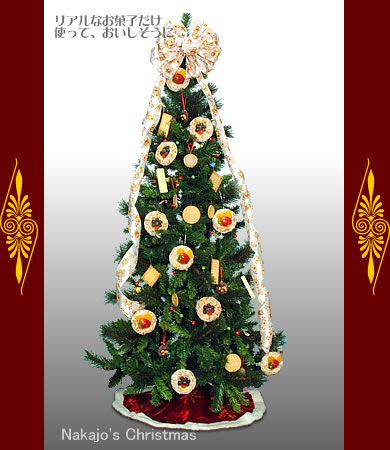 Decorate Trees Galley（いろいろなオーナメントを飾り付けたクリスマスツリーのイメージ画像です。）