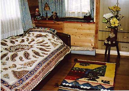 ギャッベ絨毯＆ペルシャ更紗（ガラムカール）