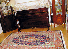 ペルシャ絨毯クム・リビングサイズ