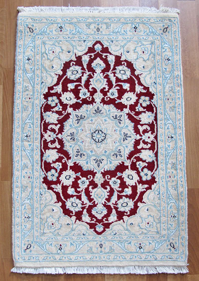 【楽天市場】ペルシャ絨毯 ナイン 92×60cm：キリム＆絨毯・オリエンタルムーン