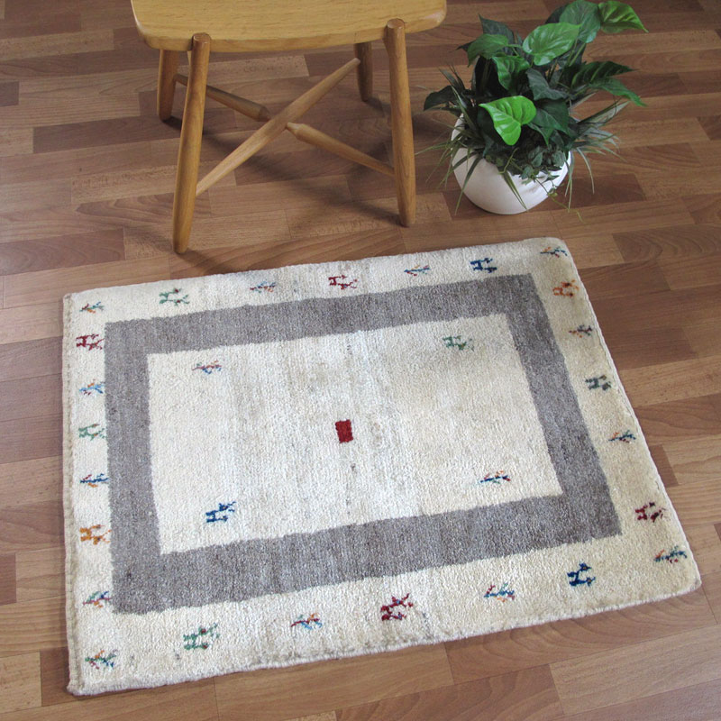 楽天市場】ギャッベ アマレ 88×66cm（ZSS-585）：キリム＆絨毯