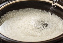 日本米を炊くなら軟水がおすすめ
