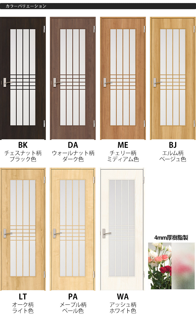 楽天市場】【NODA BINOIE】旗丁番ドアセット 7尺【D-30型・固定枠 