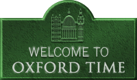 WELCOME TO OXFORD TIME