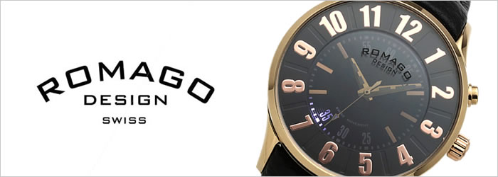 楽天市場】 腕時計 > ラ行 > ロマゴ・デザイン[ROMAGO DESIGN]時計 