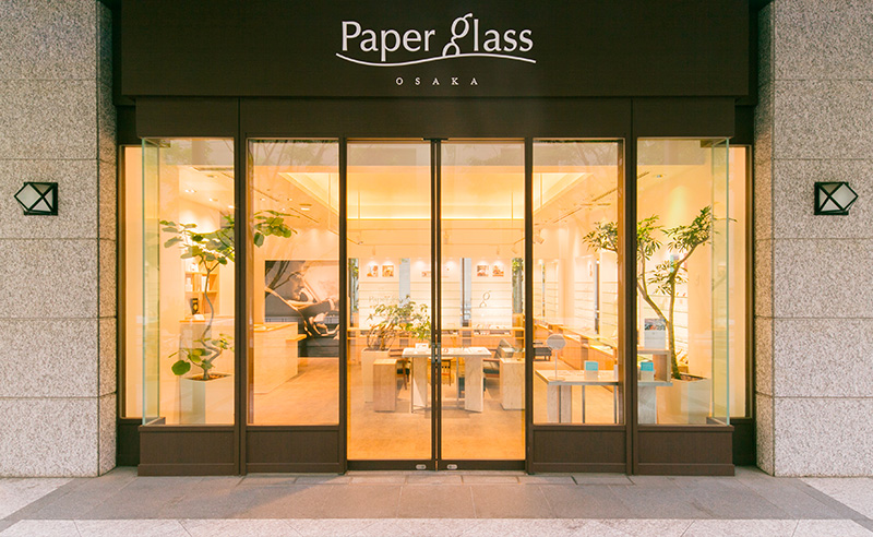 ペーパーグラス大阪　Paperglass OSAKA 淀屋橋odona店 外観