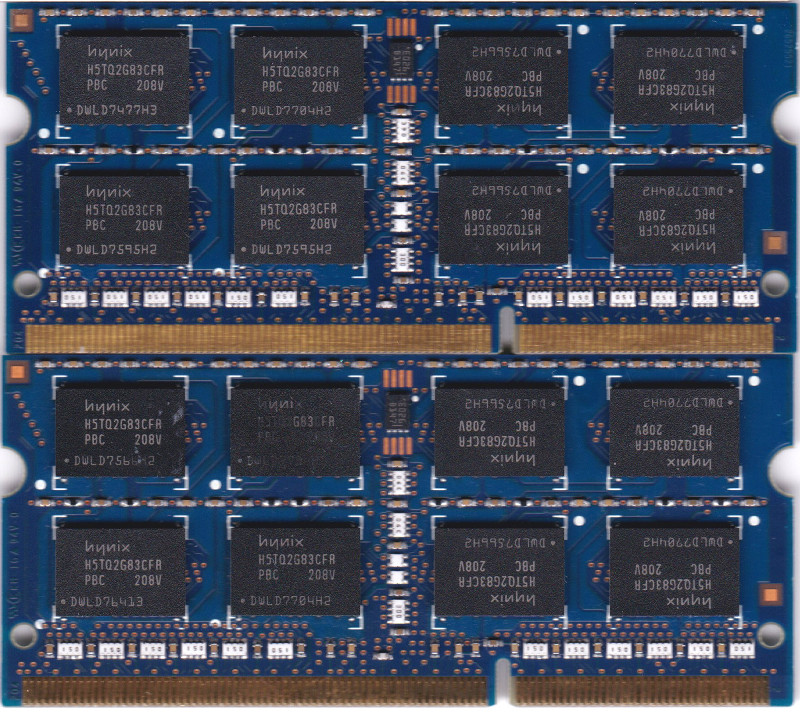 【楽天市場】【ポイント2倍】hynix PC3-12800S (DDR3-1600) 4GB x 2枚組み 合計8GB SO-DIMM