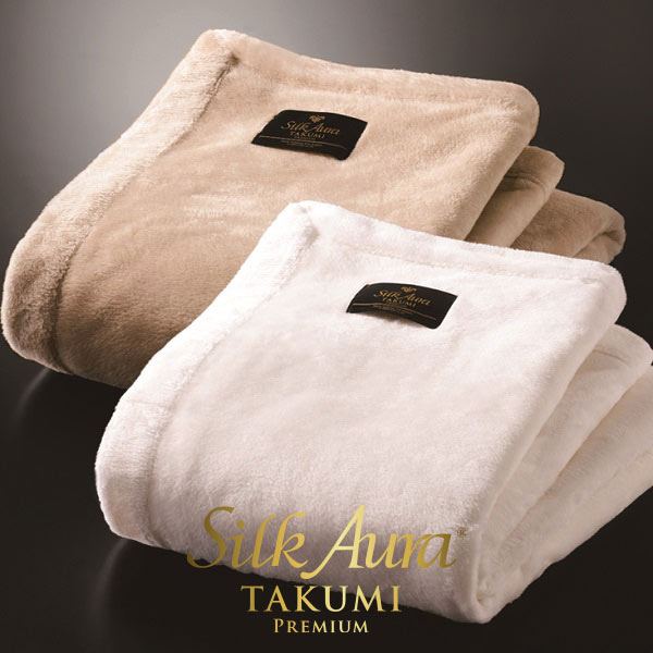 日本製シルク毛布（毛羽部分）Silk Aura（シルク・オーラ）｜高級布団店プレミアムストア