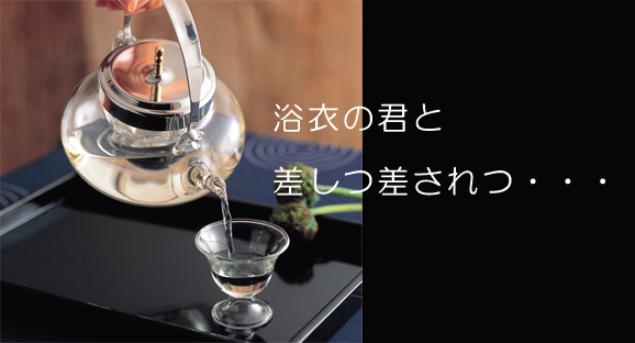 ハリオ冷酒器ガラス製地炉利で粋な日本酒の味わい方を