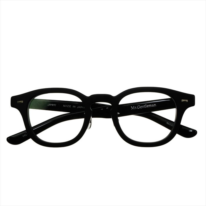 楽天市場】Mr.Gentleman ミスタージェントルマン JIMMY B Matte Black メンズ レディース メイドインジャパン 度付きメガネ  伊達メガネ 日本製 本格眼鏡 （お取り寄せ） : メガネ＆サングラス REI-GLASSES