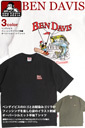 BEN DAVIS Tシャツ ベンデイビス ゴリラ イラスト 刺繍 半袖Tシャツ