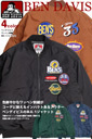 BEN DAVIS ワッペン 刺繍 MA-1 フライトジャケット 9,999円