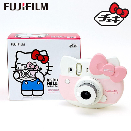 ハローキティ富士フイルム インスタントカメラ「チェキ instax mini」ピンク
