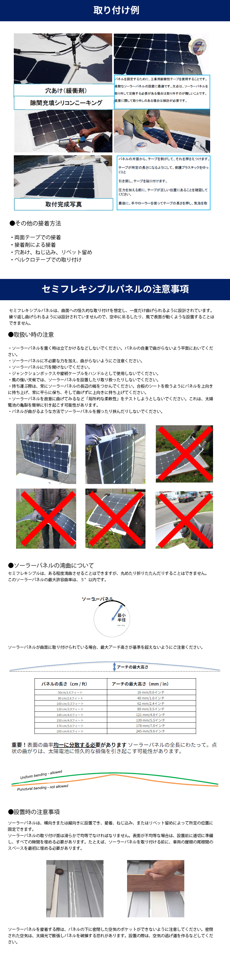 楽天市場】SEKIYA 曲面に貼れる フレキシブル ソーラーパネル 150W ...