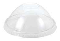 HEIKO 透明カップ A-PET ドーム蓋 口径98mm用 穴無 透明 50個