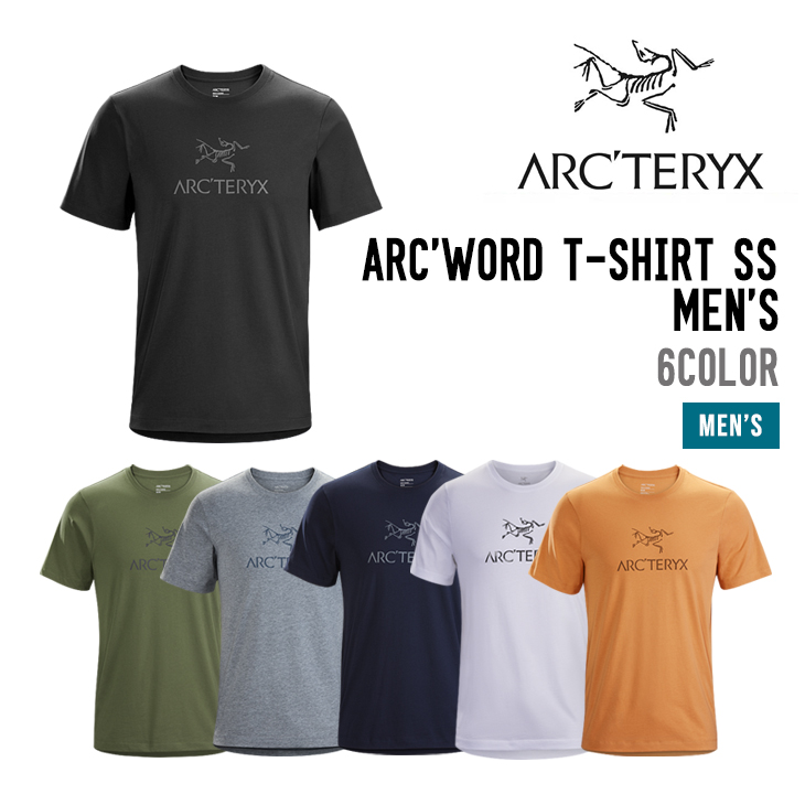 【楽天市場】【4日～2個5倍/3個10倍!】ARC'TERYX アークテリクス ARC'WORD T-SHIRT SS MEN'S アーク