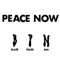 PEACE NOW / BLACK PEACE NOW
