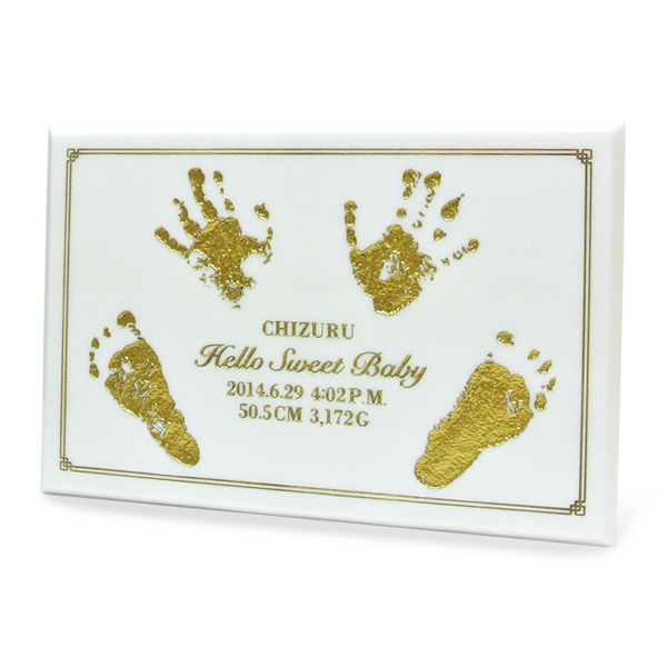 楽天市場 ベビーメモリアル 赤ちゃん御誕生祝 メモリアル用品 赤ちゃん 手形 足型 スペース ファクトリー