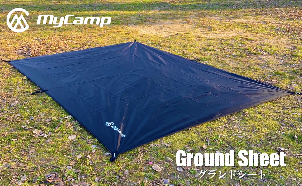 輝い TRIWONDER 防水 タープ グランドシート キャンプ テントシート ピクニック マット フロアマット 軽量 小型 天幕 シェード  ブラック, S 150x220 CM