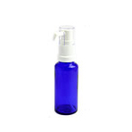 ポンプ付き遮光瓶（ブルー）50ml