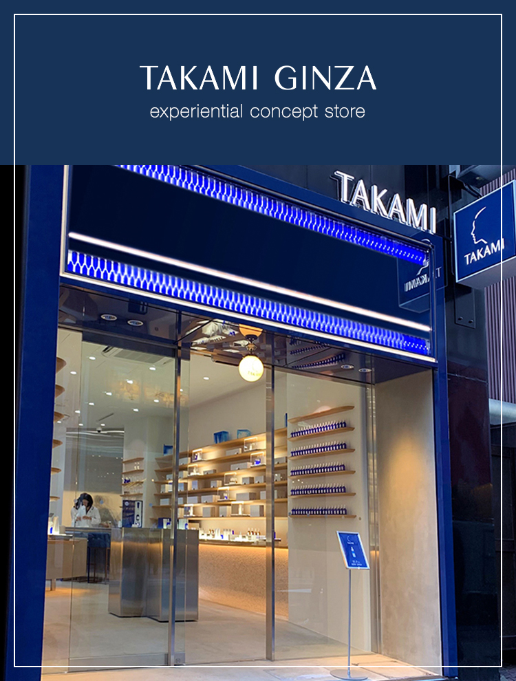 TAKAMI GINZA experiential concept store