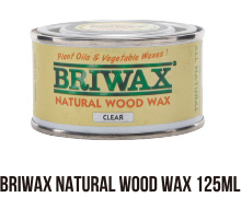 BRIWAX Natural Wood Wax 125ml