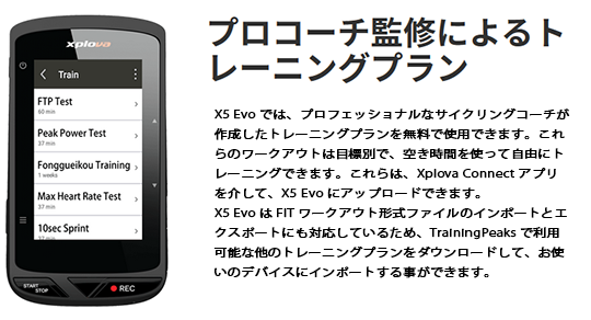 【楽天市場】Xplova (エクスプローバ) X5 EVO HDビデオカメラ付きGPSサイクルコンピュータ：ウエムラサイクルパーツ楽天市場店