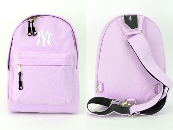 【楽天市場】New York Yankees ニューヨークヤンキース スウェット リュック型 ワンショルダーバッグ NY立体刺繍 デイバッグ