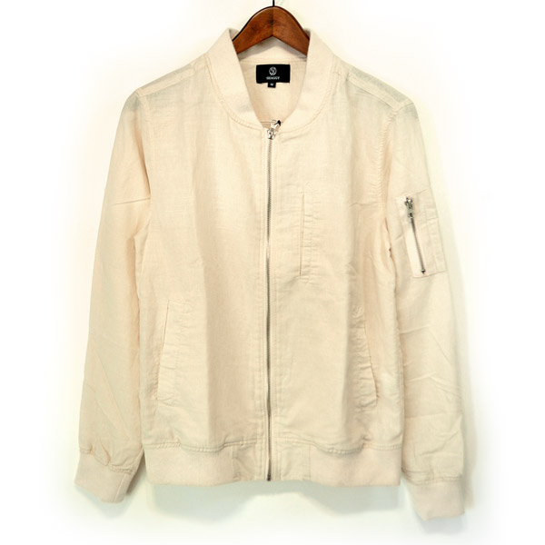 【楽天市場】SHAGGY(シャギー)コットンMA-1ジャケット 綿麻MA-1ジャケット ホワイトMA-1フライトジャケット MA1ジャケット
