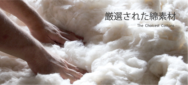 綿の種類と特徴について